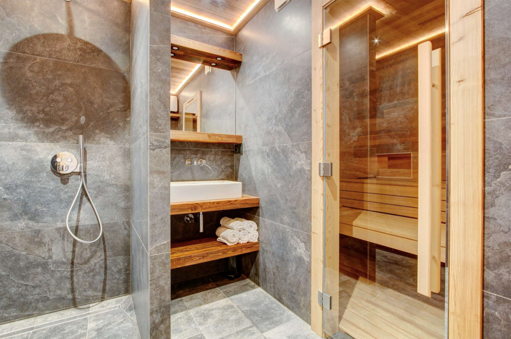 Sauna chalet de luxe