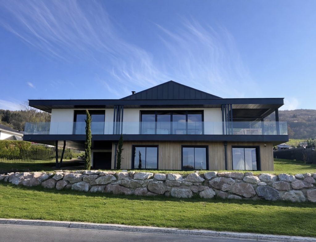 Villa Clémence rénovée à neuvecelle avec vue sur le lac Léman